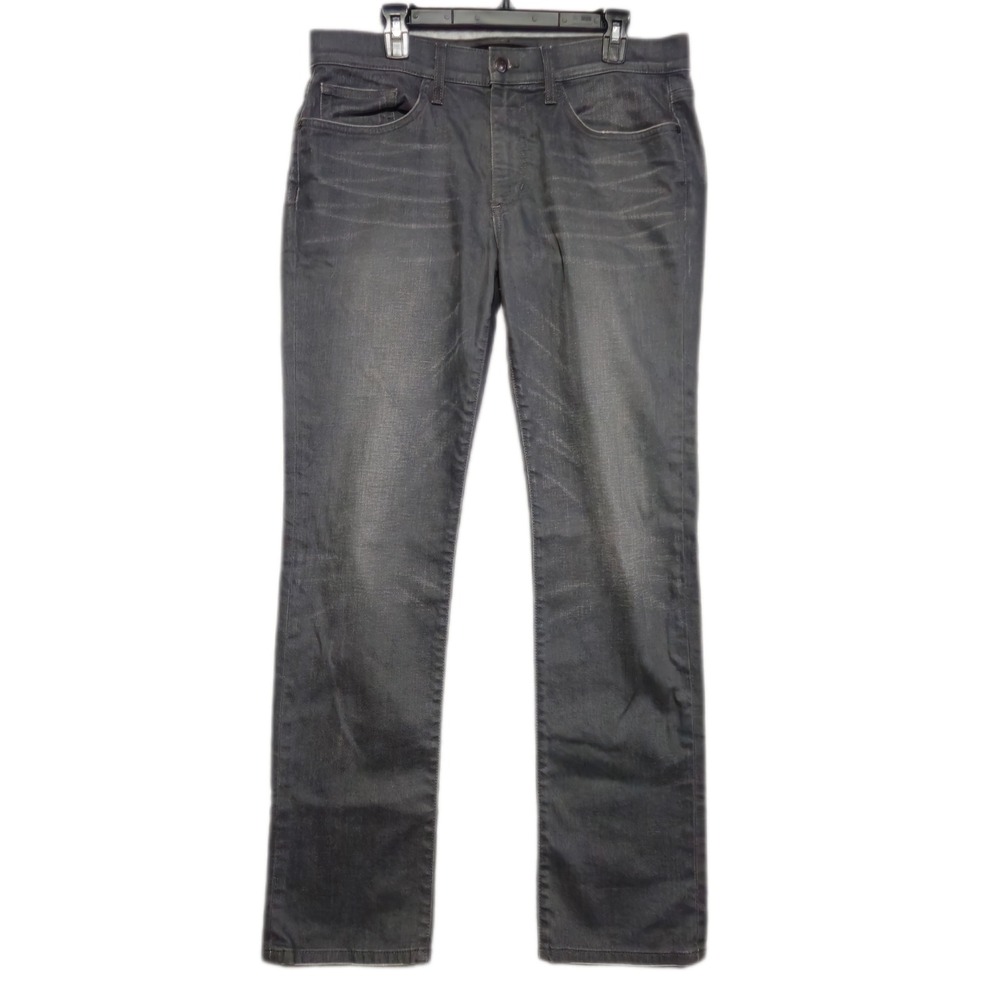 Joes Jeans The Brixton Clint Mens 34 Grey Straight Narrow Leg TSLCLI8225
